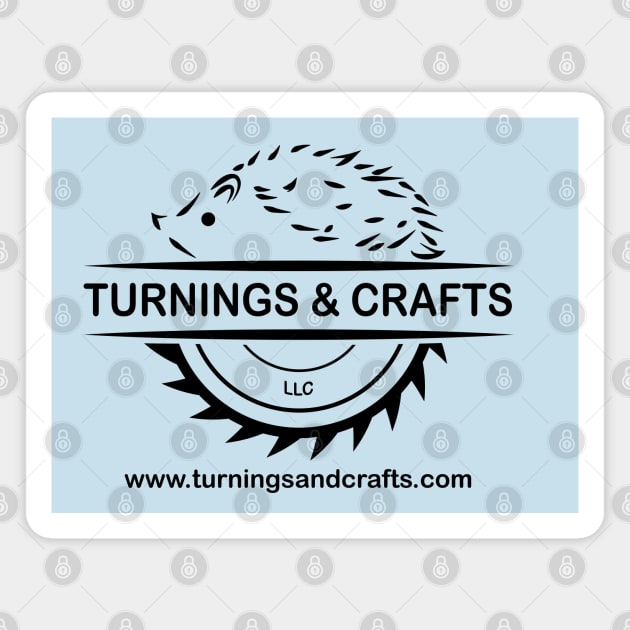 Turnings & Crafts Official Shirt Magnet by Rodimus13